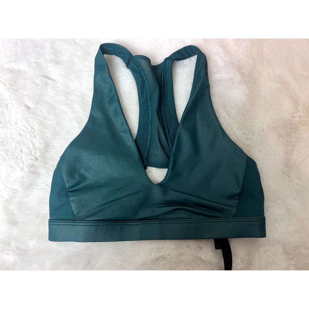 Victoria's Secret Shine Green Sport Bra Size XS